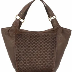 Greenland Nature Femi & Nine Schultertasche Leder 38 cm