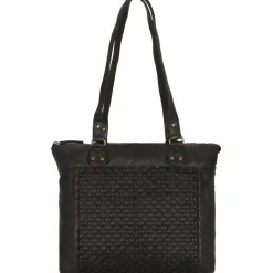 Greenland Nature Femi & Nine Schultertasche Leder 35 cm