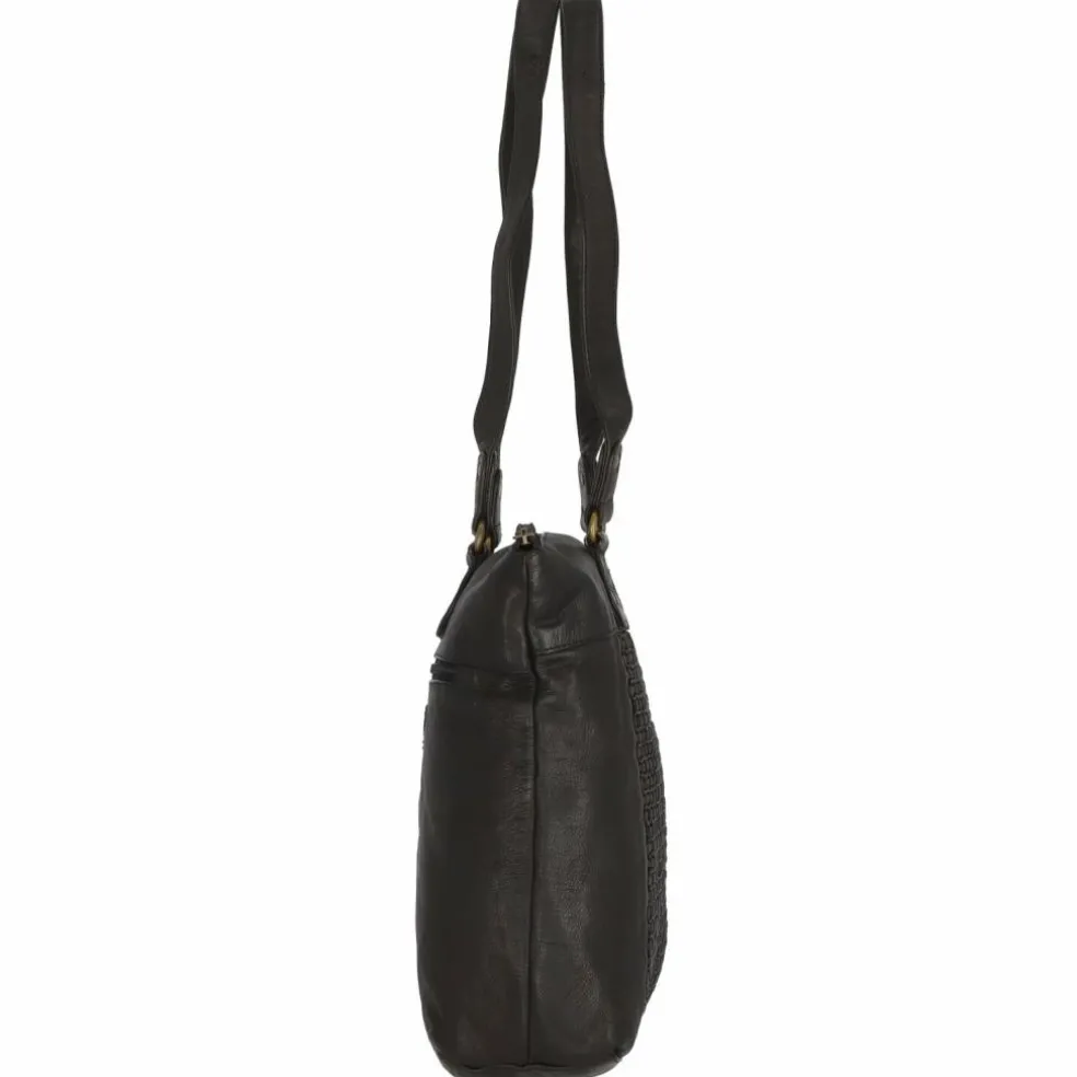 Greenland Nature Femi & Nine Schultertasche Leder 35 cm