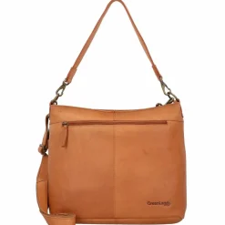 Greenland Nature GreenLand NATURE Schultertasche Leder 35 cm