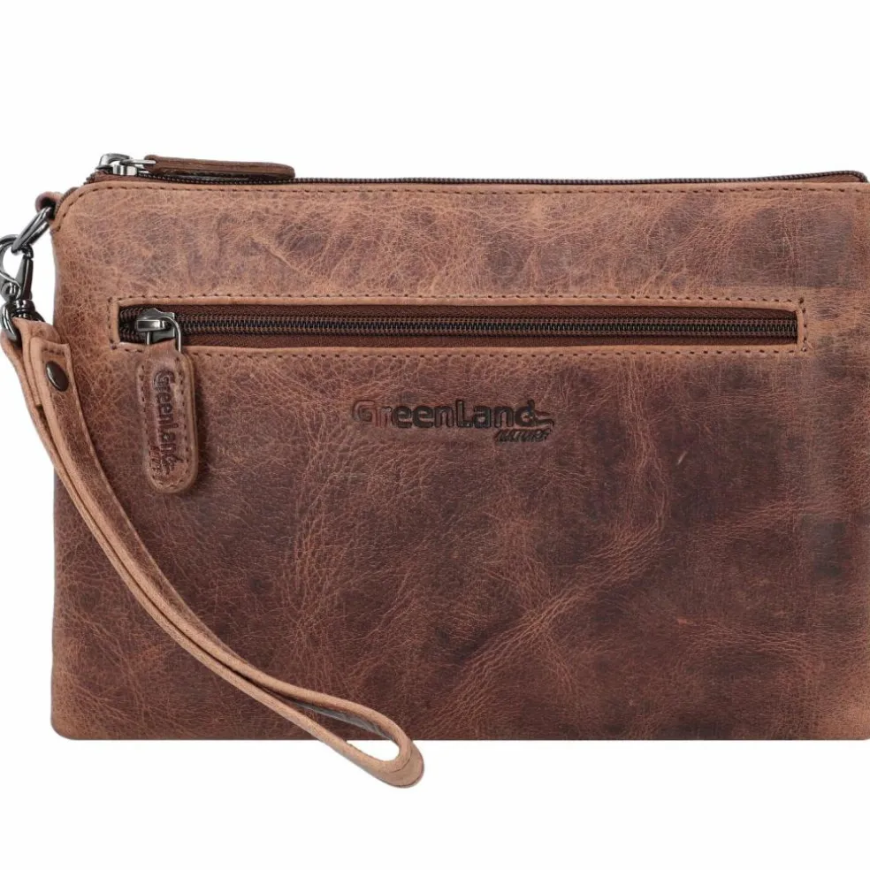 Greenland Nature Montana Herrentasche RFID Schutz Leder 26 cm