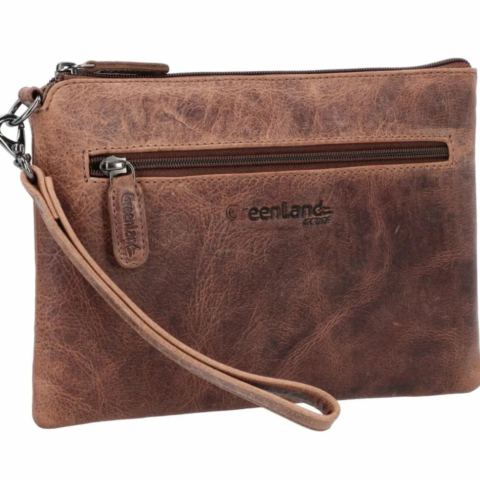 Greenland Nature Montana Herrentasche RFID Schutz Leder 26 cm