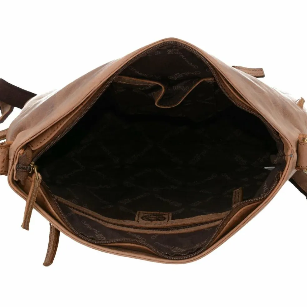 Greenland Nature Montenegro Umhängetasche Leder 33 cm