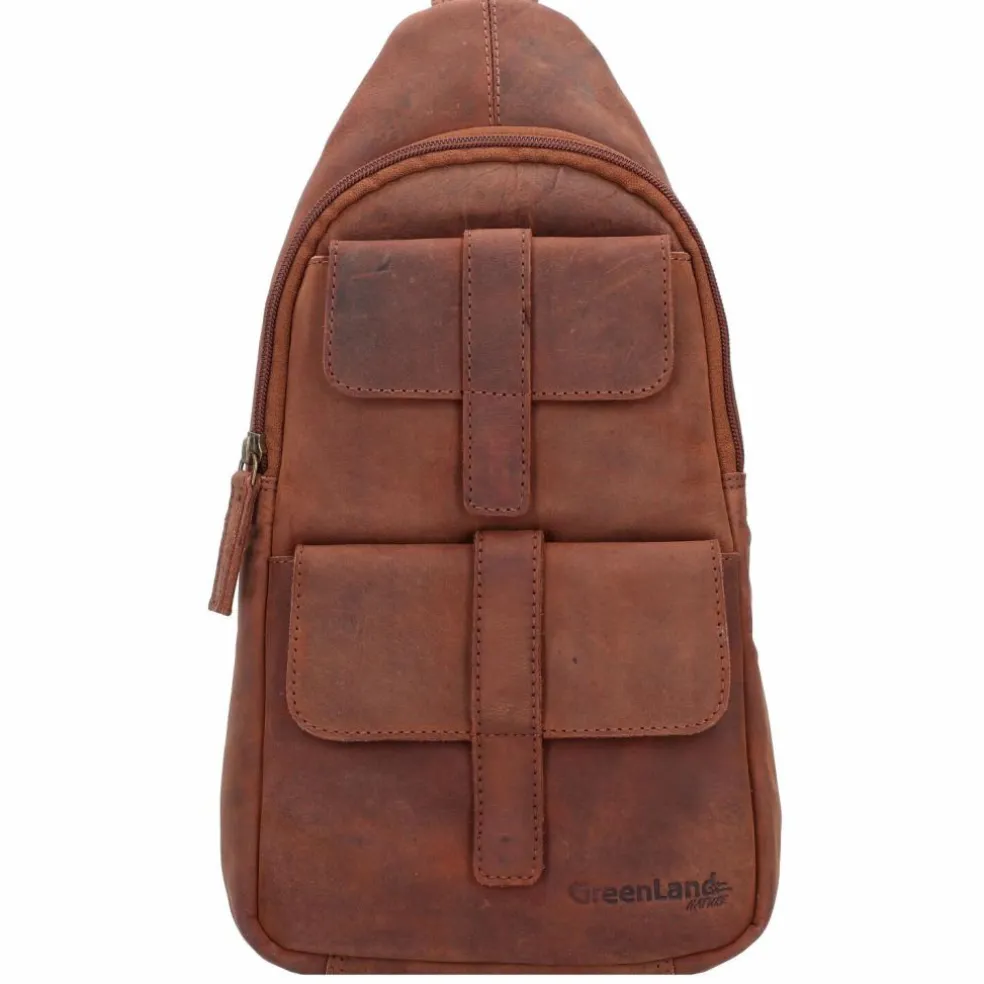 Greenland Nature Montenegro Umhängetasche Leder 36 cm