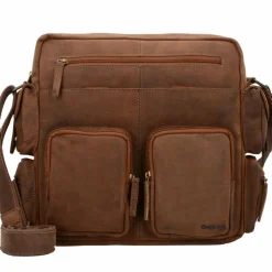 Greenland Nature Montenegro Umhängetasche Leder 33 cm Laptopfach