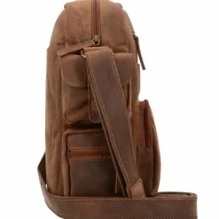 Greenland Nature Montenegro Umhängetasche Leder 33 cm Laptopfach
