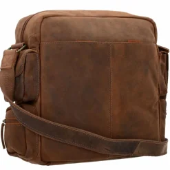 Greenland Nature Montenegro Umhängetasche Leder 33 cm Laptopfach