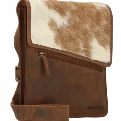 Greenland Nature Natural Combination Umhängetasche Leder 26 cm