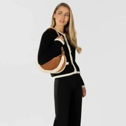 Guess Amita Schultertasche Leder 24 cm