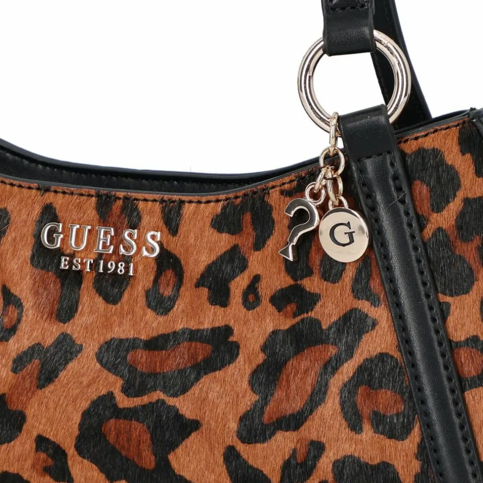 Guess Domitilla Schultertasche Leder 30 cm