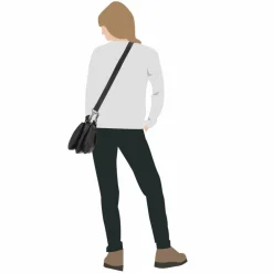 Harbour 2nd Anchor Love Evita Umhängetasche Leder 21 cm