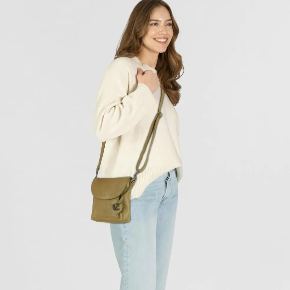 Harbour 2nd Anchor Love Iben Mini Bag Umhängetasche Leder 18 cm