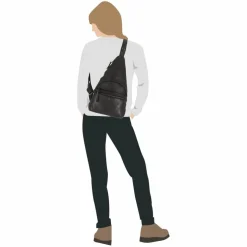 Harbour 2nd Anchor Love Merlin Umhängetasche Leder 23 cm