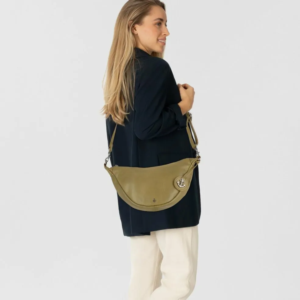 Harbour 2nd Anchor Love Smilla Umhängetasche Leder 33 cm