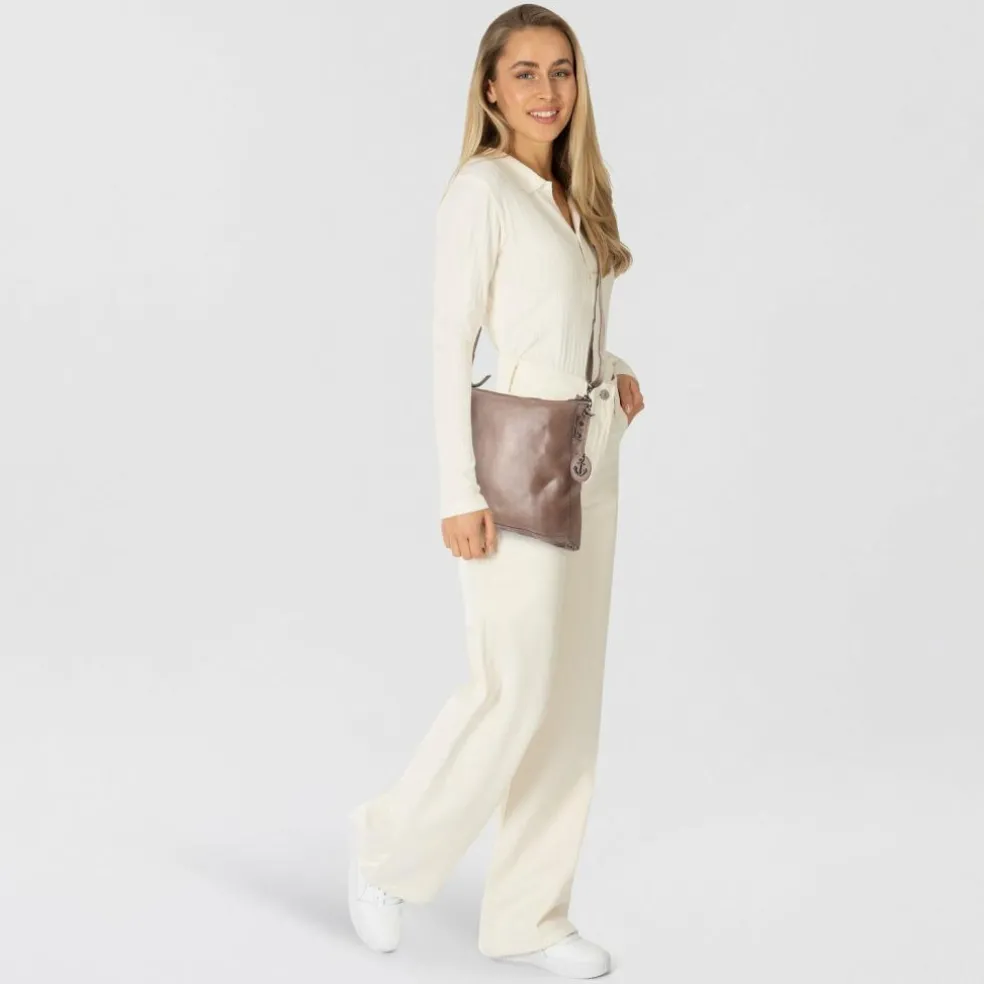 Harbour 2nd Anchor Love Vera Umhängetasche Leder 34 cm