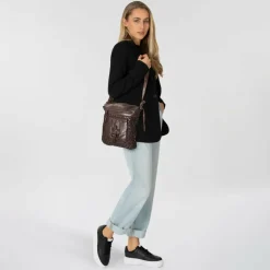 Harbour 2nd Aurora-Up Umhängetasche Leder 27 cm