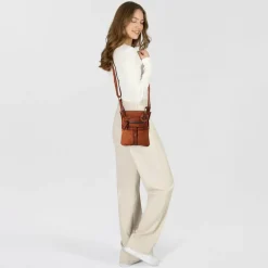 Harbour 2nd Cool Casual Umhängetasche Leder 18.5 cm