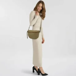 Harbour 2nd Just Pure Evi Umhängetasche Leder 28 cm