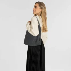 Harbour 2nd Just Pure Kiana Schultertasche Leder 37 cm