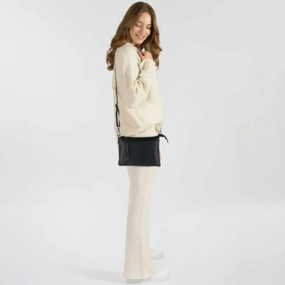 Harbour 2nd Just Pure Mirela Schultertasche Leder 20.5 cm