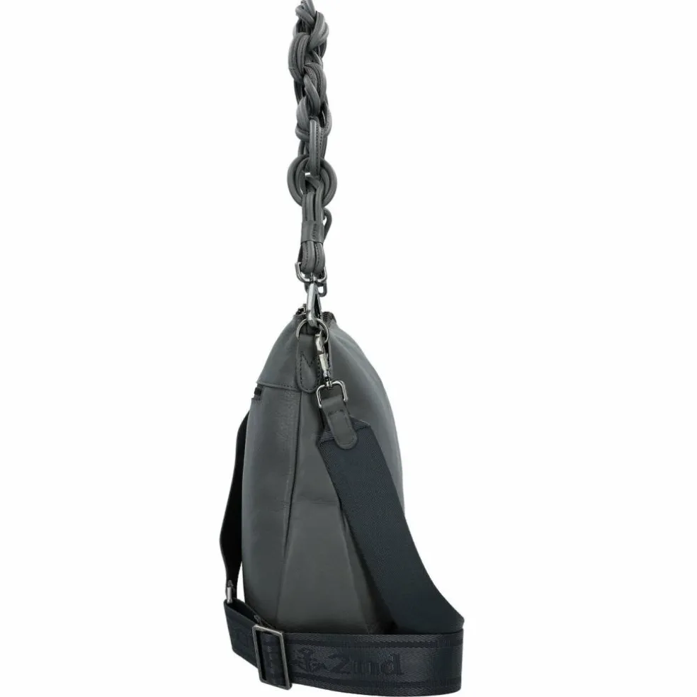 Harbour 2nd Just Pure Umhängetasche Leder 37 cm