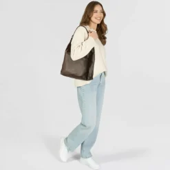 Harbour 2nd Kiana Schultertasche Leder 37 cm