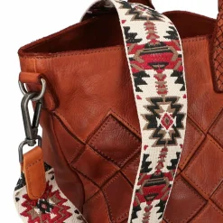 Harbour 2nd Leontina Schultertasche Leder 40 cm