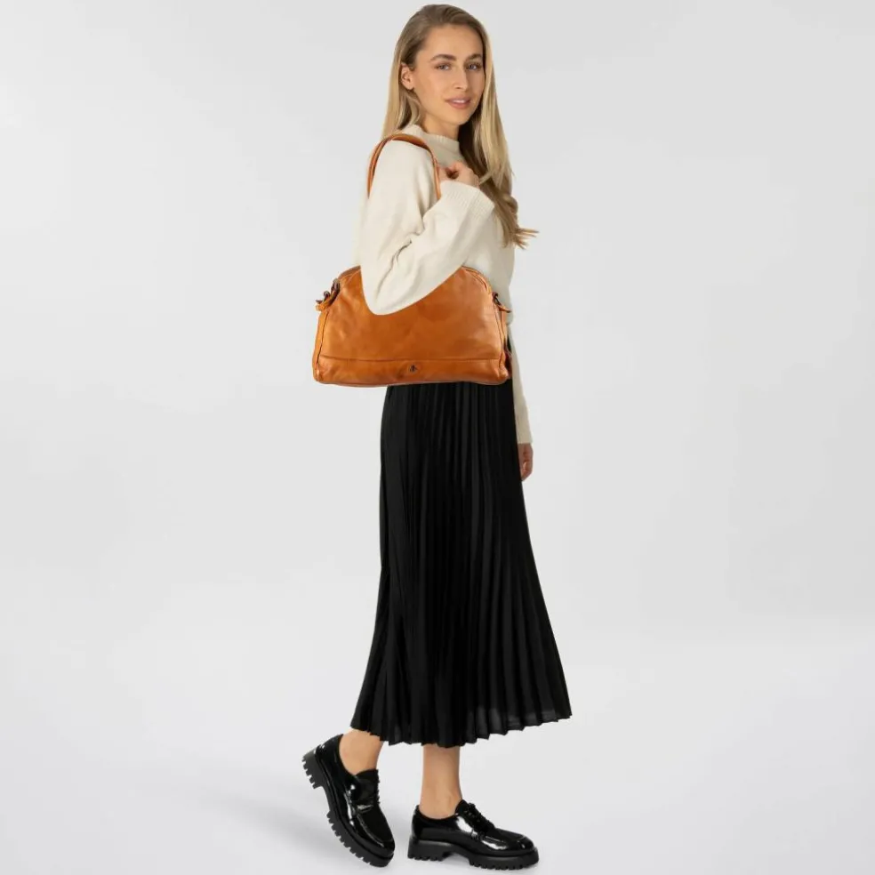 Harbour 2nd Ravina Schultertasche Leder 42.5 cm