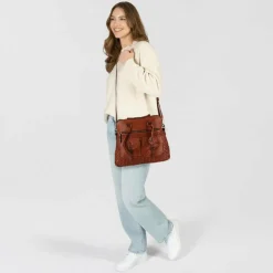 Harbour 2nd Urban Poets Alexandra-Up Schultertasche Leder 29 cm