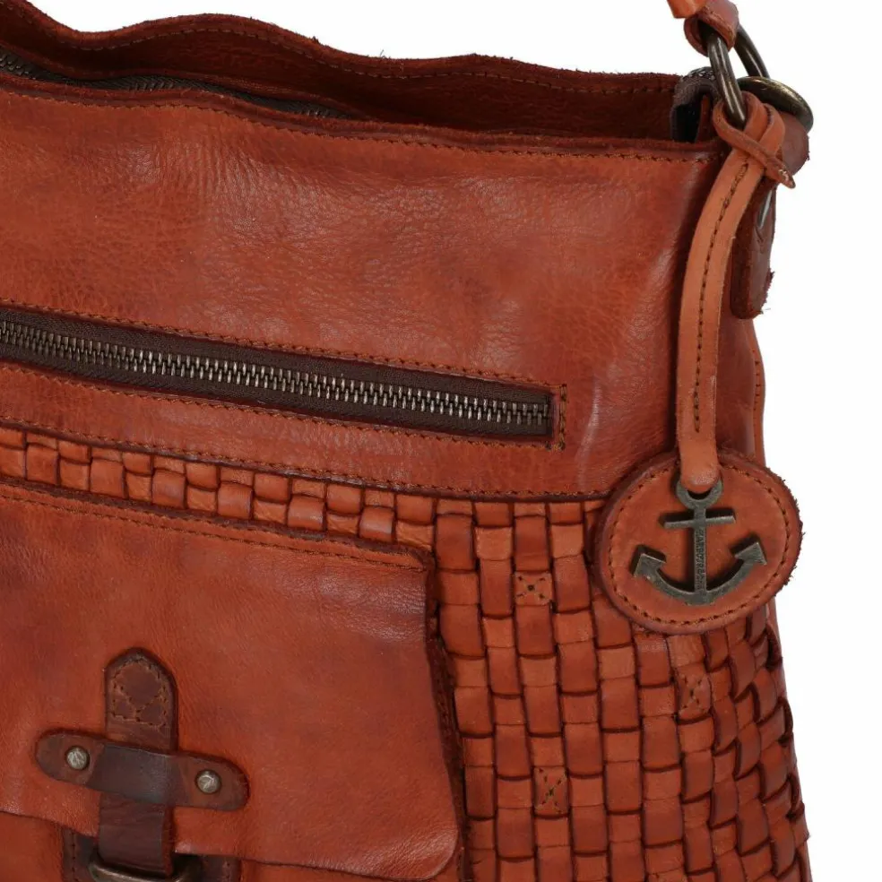 Harbour 2nd Urban Poets Iris-Up Schultertasche Leder 33 cm