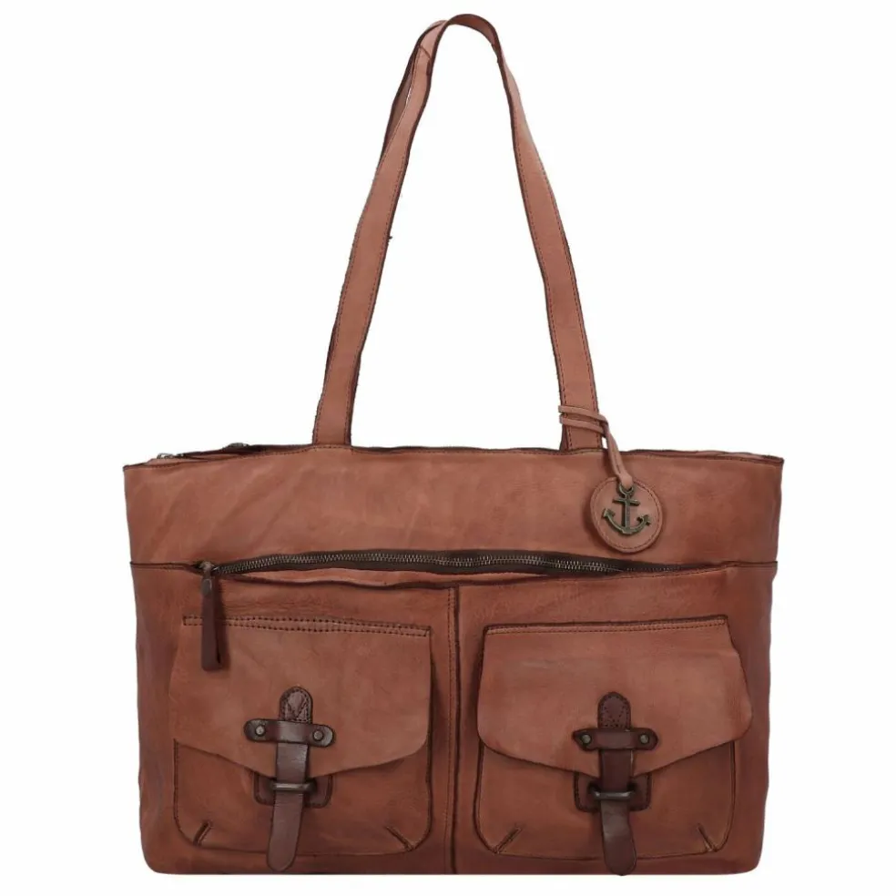 Harbour 2nd Urban Poets Jordan Shopper Tasche Leder 49 cm