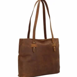 Harold's Antik Schultertasche Leder 37 cm
