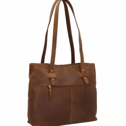 Harold's Antik Schultertasche Leder 37 cm