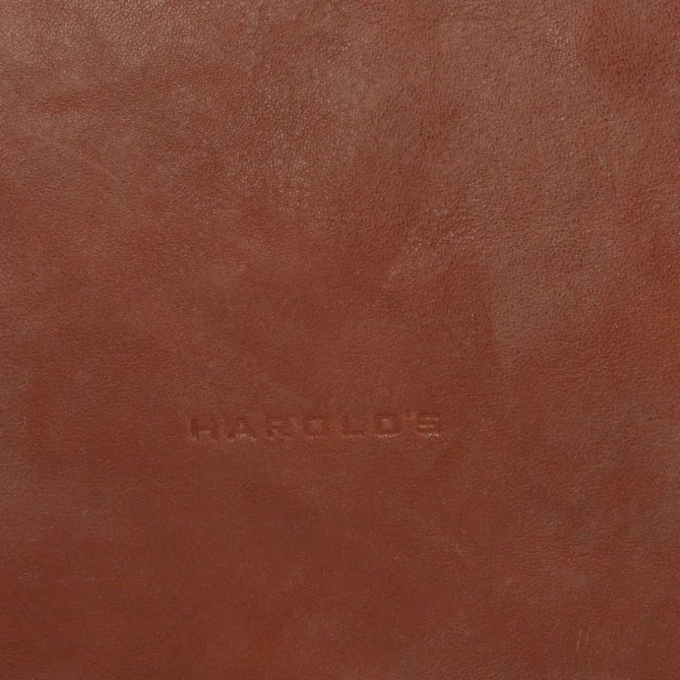 Harold's Nabuku Schultertasche Leder 39 cm