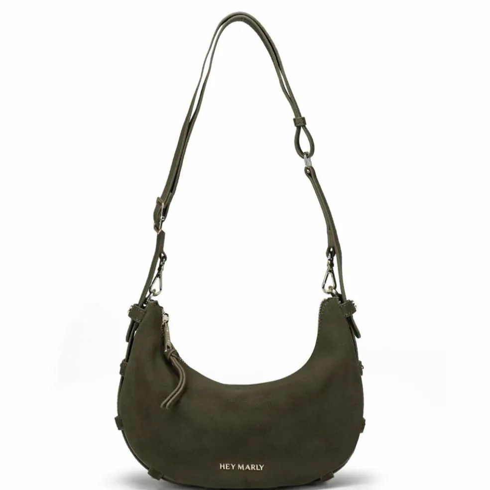 Hey Marly Lifetime Sister Suede Schultertasche Leder 25 cm