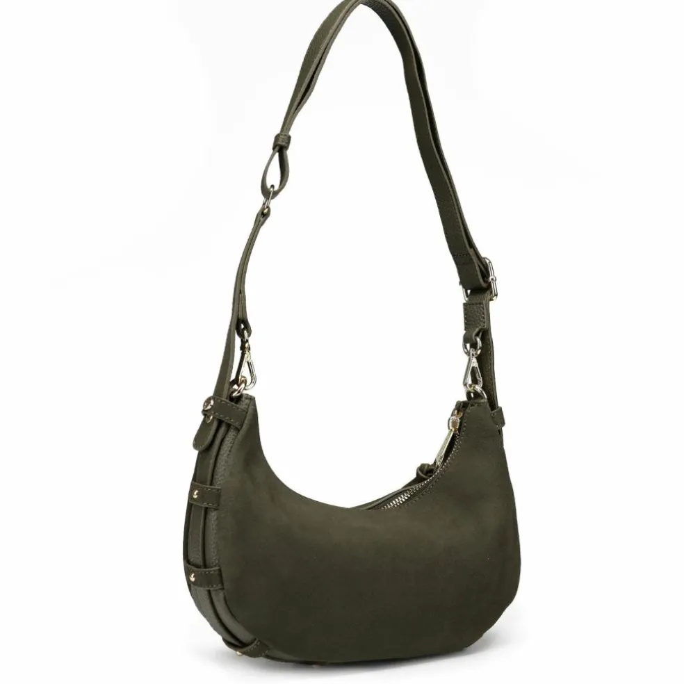 Hey Marly Lifetime Sister Suede Schultertasche Leder 25 cm