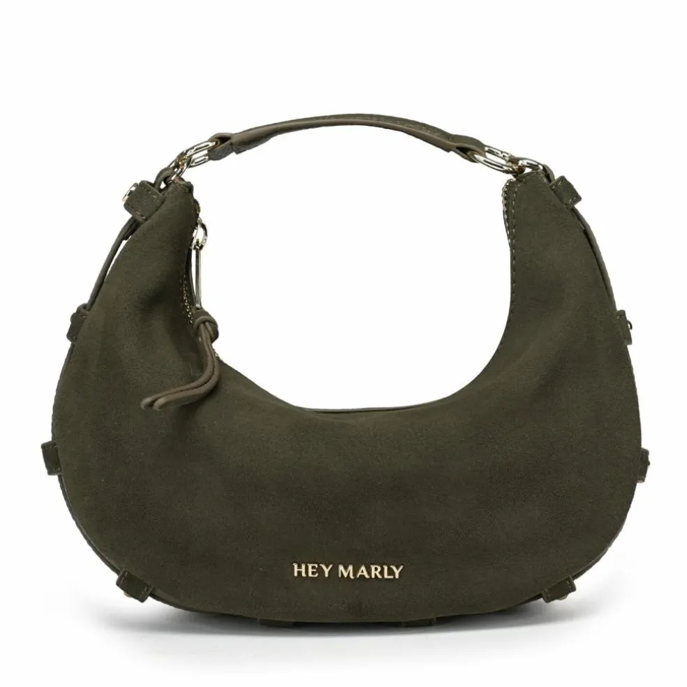 Hey Marly Lifetime Sister Suede Schultertasche Leder 25 cm