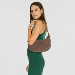 Hey Marly Lifetime Sister Suede Schultertasche M Leder 35.5 cm