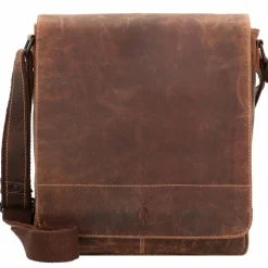 Jack Kinsky Baltimore 4 Umhängetasche Leder 28 cm