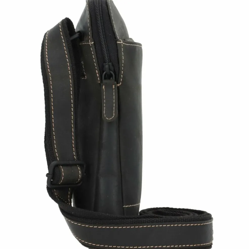 Jack Kinsky Baltimore 24 Umhängetasche Leder 19 cm