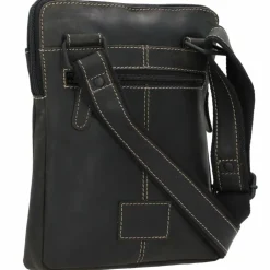 Jack Kinsky Baltimore 24 Umhängetasche Leder 19 cm