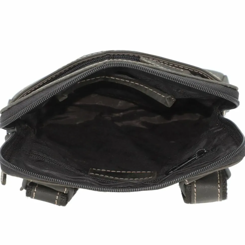 Jack Kinsky Baltimore 24 Umhängetasche Leder 19 cm