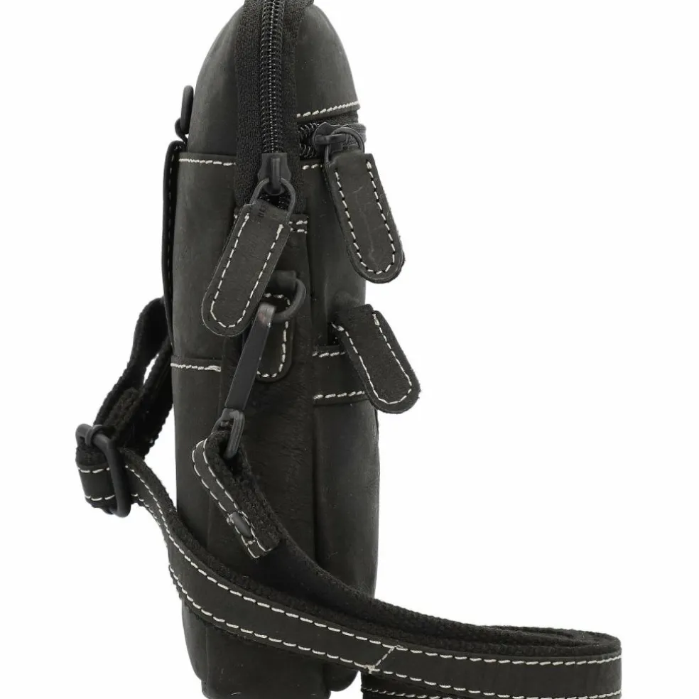 Jack Kinsky Baltimore 11 Umhängetasche Leder 16 cm