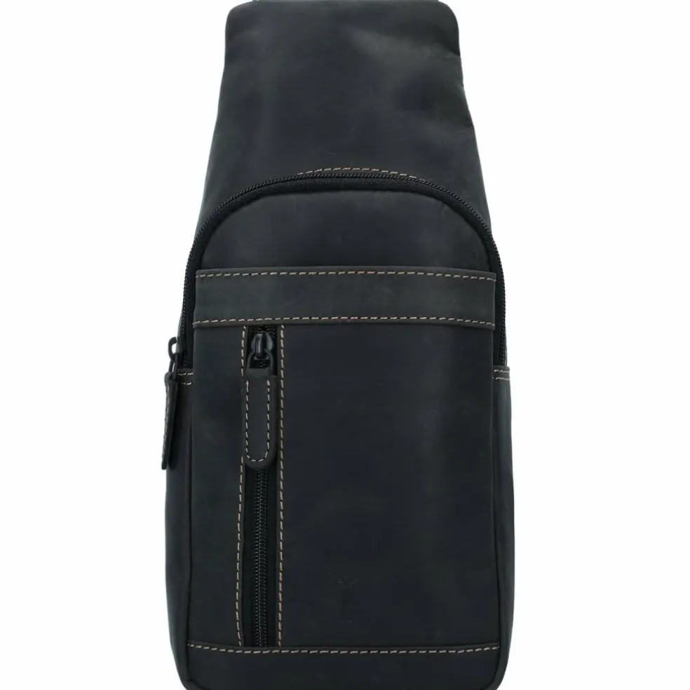 Jack Kinsky Baltimore 17 Umhängetasche Leder 30 cm