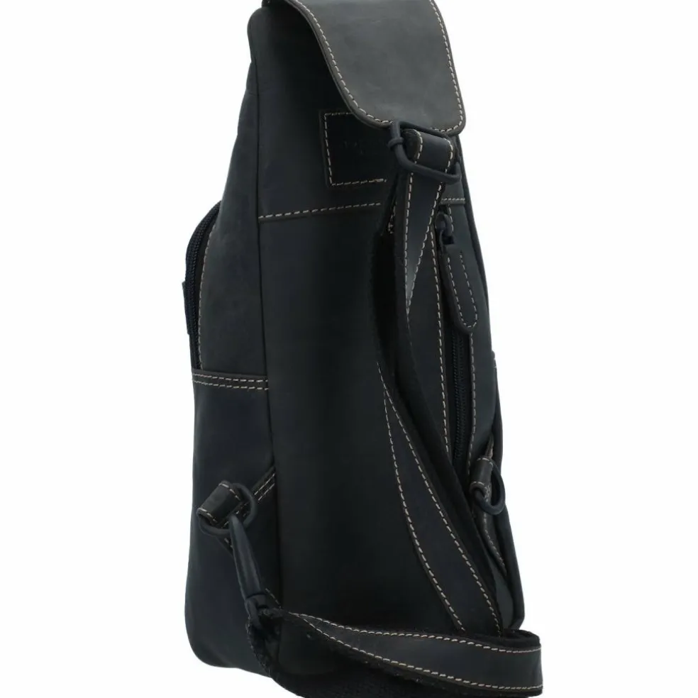 Jack Kinsky Baltimore 17 Umhängetasche Leder 30 cm