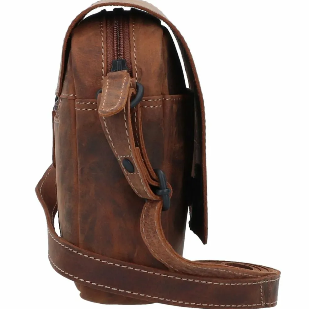 Jack Kinsky Baltimore 19 Umhängetasche Leder 21 cm