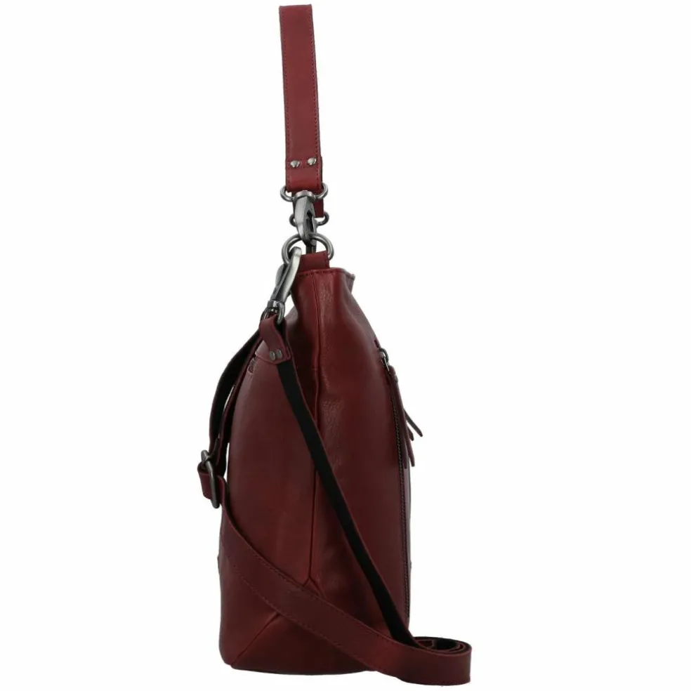 Jack Kinsky Schultertasche Leder 33 cm
