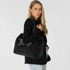 Juicy Couture Iris Velvet Rhinestones Shopper Tasche 33 cm