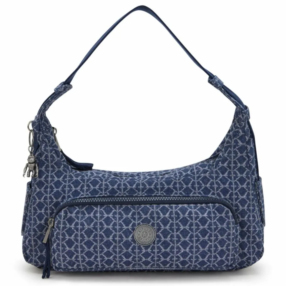 Kipling Denim Love Karis Schultertasche S 35 cm