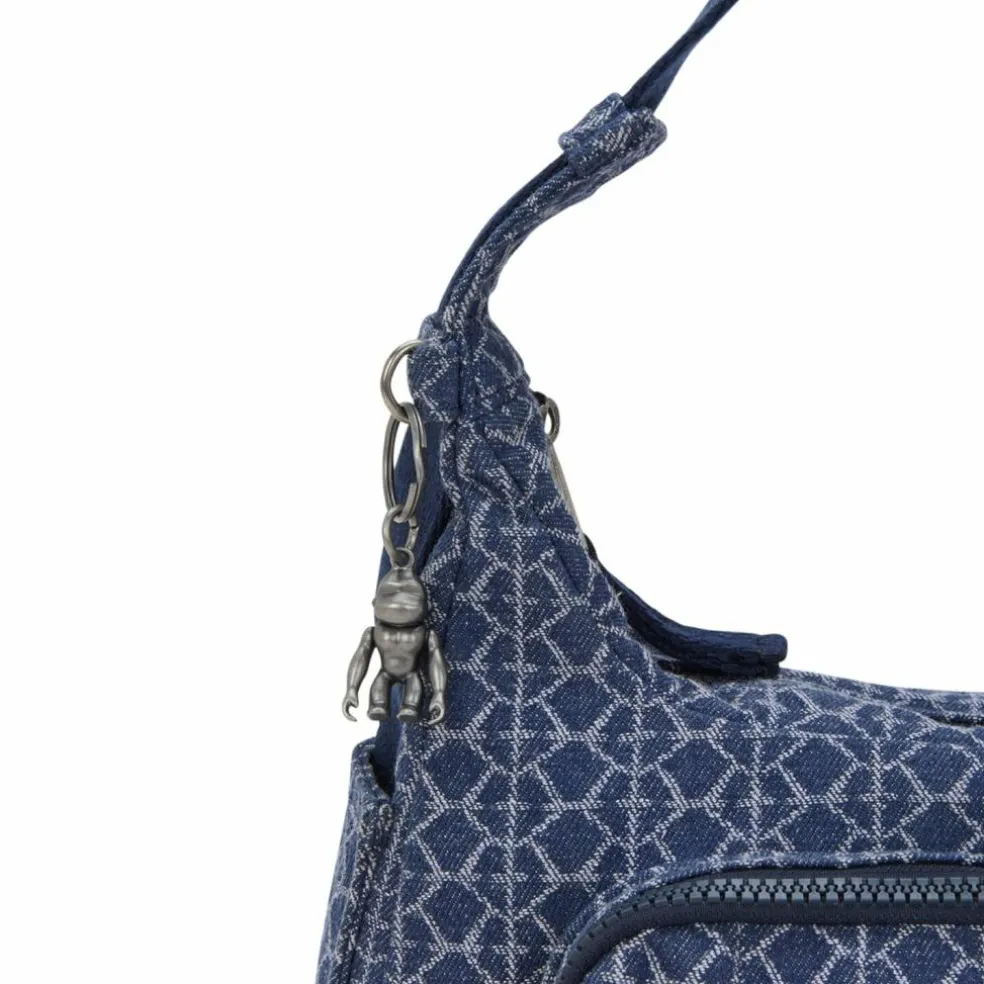 Kipling Denim Love Karis Schultertasche S 35 cm